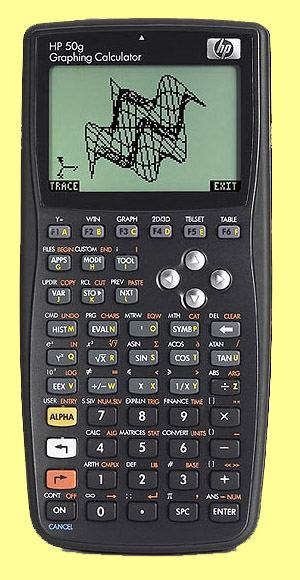 HP 50 g - Tehokas symbolinen grafiikkalaskin